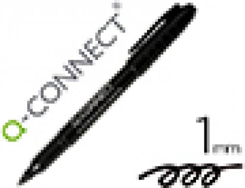 Marcador q-connect para cd/dvd ponta fibra permanente preto ponta redonda 1,0 mm , Q-connect , 43301 , 5705831023000
